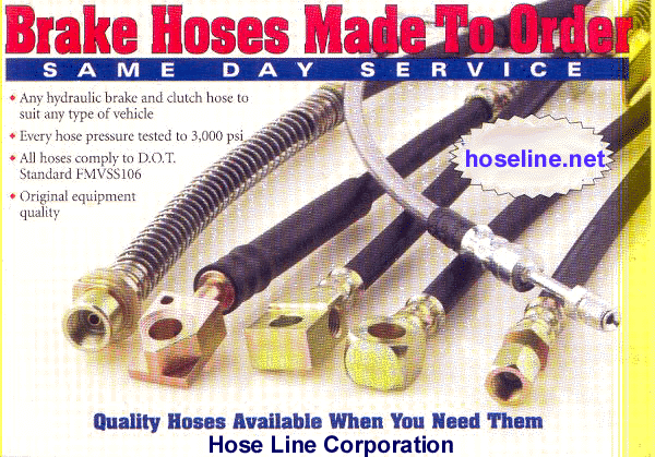 DOT Approved hose assembly, as it appears.